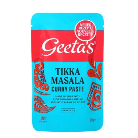 Geetas Tikka Curry Paste 80G