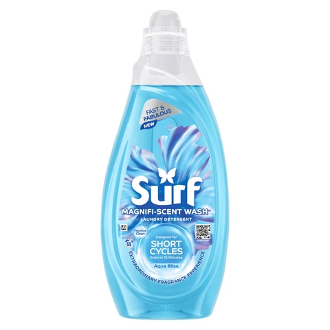 Surf Magnifi-Scent Wash Aqua Bliss Laundry Detergent 55 Washes 1485ml