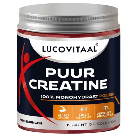 Lucovitaal Puur Creatine Monohydraat poeder 210 gram