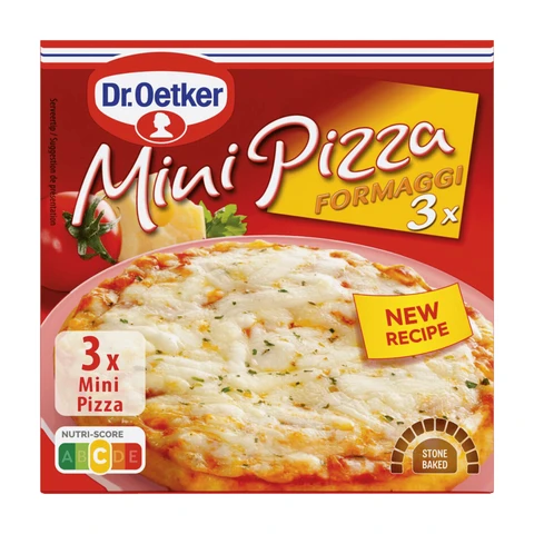 Dr. Oetker Mini Pizza Formaggi - 3 stuks