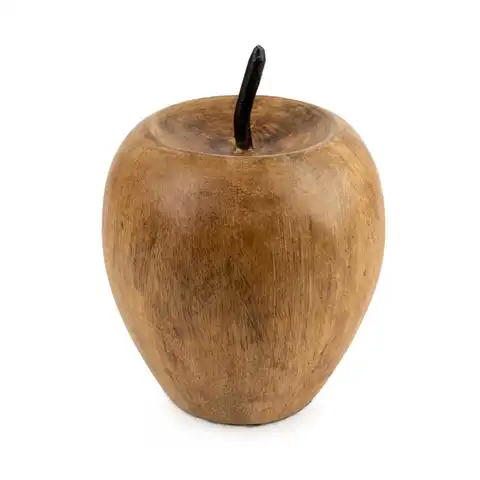 Candlelight Decorative Ornament Apple Mango Wood