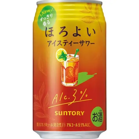 Suntory Horoyoi Iced Tea Sour Flavour 350ml