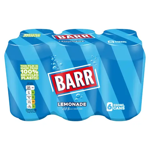 Barr Lemonade 6 X 330ml