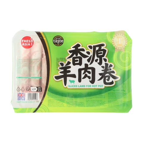 FRESHASIA  Sliced  Lamb For Hot Pot 400g