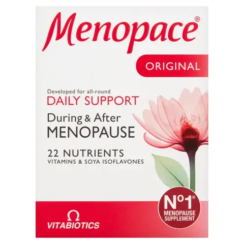 Vitabiotics Menopace Original Daily Wellness Support Tablets - 30 Tablets