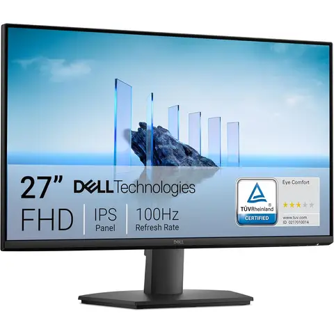 DELL SE2725HM Computer Monitor 68.6 cm (27") 1920 x 1080 pixels Full HD LCD Black