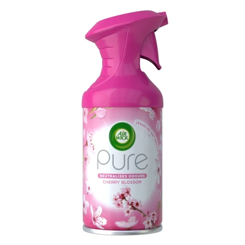 Air Wick Pure Aerosol Air Freshener Spray, Cherry Blossom, 250ml