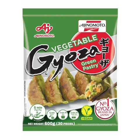 Ajinomoto Gyoza Vegetable in Green Pasty 600g