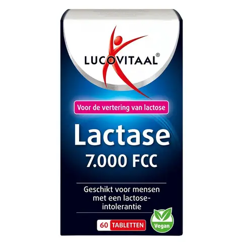 Lucovitaal Lactase 7.000 FCC 60 tabletten