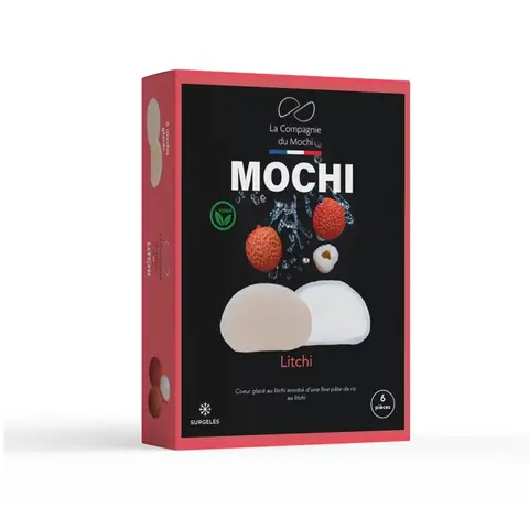 LA COMPAGNIE DU MOCHI Mochi Glacé Litchi x6 198g