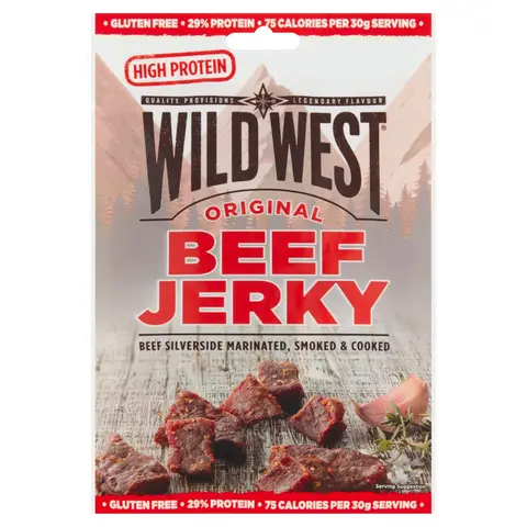 Wild West Original Beef Jerky 60g