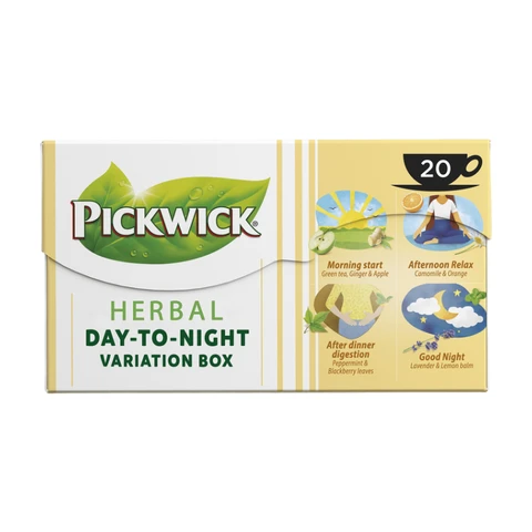 Pickwick Kräuter Tag-Nacht Variation Box 20 Stück