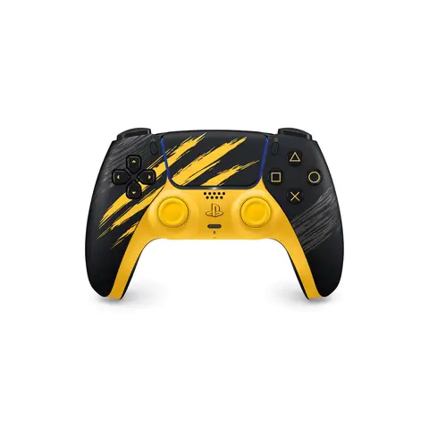 Sony Interactive Entertainment Manette sans fil DualSense PlayStation 5 - Édition limitée Marvel's Wolverine (Jaune et noir)