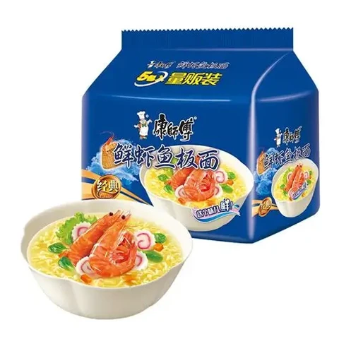 Master Kong Shrimp Fish Board Noodles 98g*5