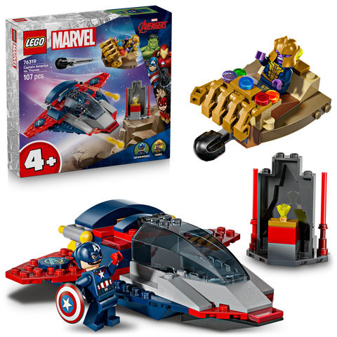 LEGO Super Heroes 76319 Captain America vs. Thanos