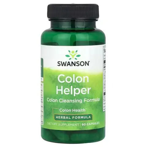 Swanson Colon Helper Digestive Support Capsules - 60 Capsules