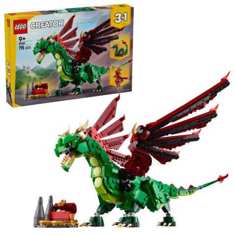 LEGO Creator 31161 3-in-1 Medieval Dragon Set