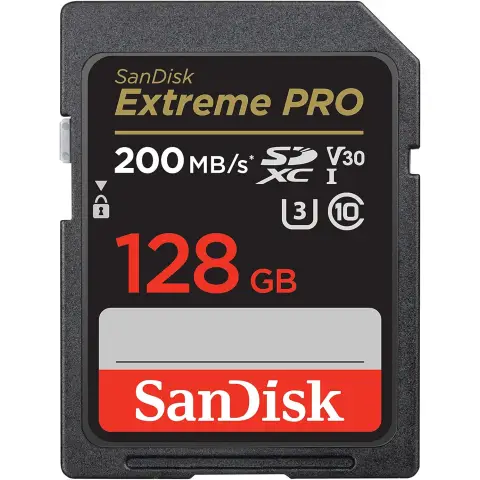 SanDisk Extreme PRO 128GB SDXC Memory Card