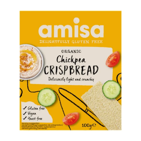 Amisa Chickpea Crispbread - 100G