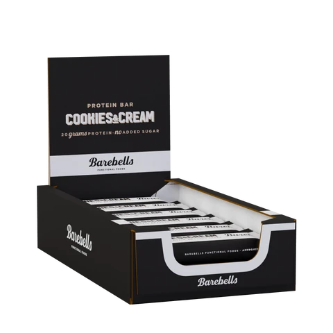 Protein Bars Cookies & Cream 660 grams (12 bars)
