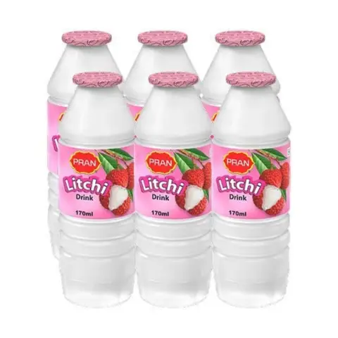 Pran 6Pk Litchi Drink