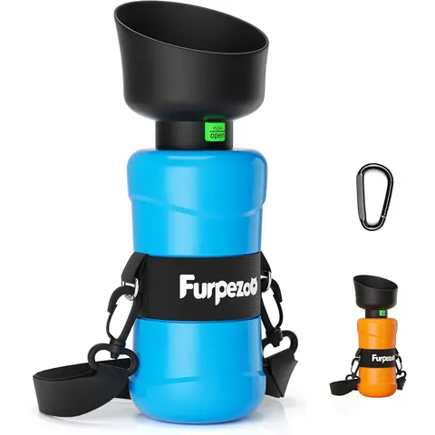 pecute  Pet Outdoor Water Bottle | Color: Blue | Model: PWB-BL01 | Capacity: 800ml