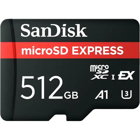 SANDISK Express microSD Card， 512GB