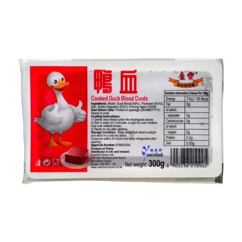 HONOR Cooked Duck Blood Curds 300g