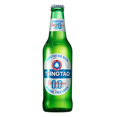 Tsingtao 0.0 Alcohol Free Lager 330ml