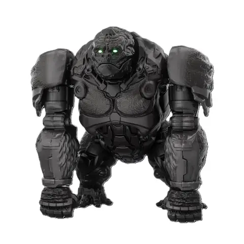 Blokees Transformers Classic Class 04 Optimus Primal Beast 13cm Buildable Figure with Light-up Eyes and Chest