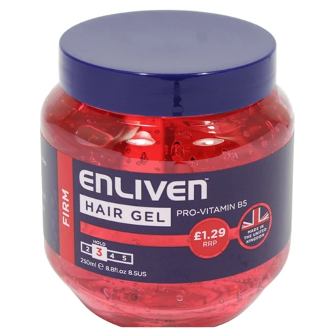 Enliven Hair Gel Red 250ml