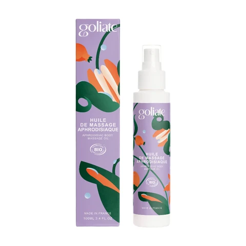 GOLIATE - Huile De Massage Aphrodisiaque - 100ml