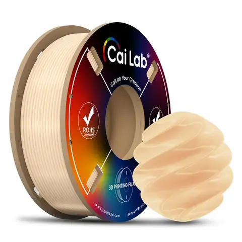 CAILAB Filament pour Imprimante 3D PLA+ Bio - Pêche douce