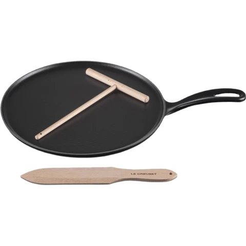 Le Creuset Crêpière en Fonte 27 cm - Noir (20136270000460)