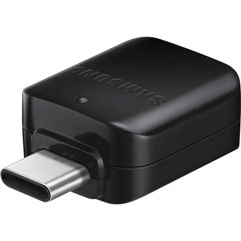 Samsung EE-UN930 USB-A zu USB-C OTG Adapter (Bulk Pack – Ersatzverpackung) – Schwarz