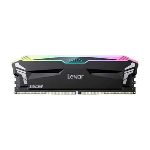 Lexar Ares DDR5 6800 CL34 1,4 V DDR5-geheugen met koelplaat en RGB-verlichting, duopack, zwart