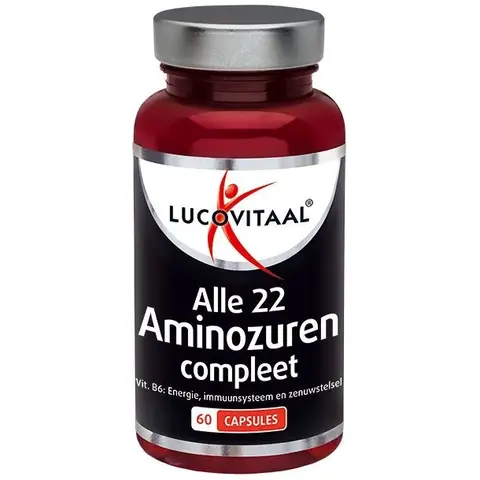 Lucovitaal Complete Alle 22 Aminozuren Compleet 60 capsules