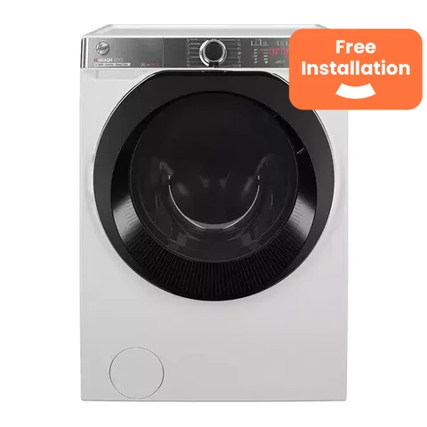 Hoover H6WPB610AMBC8-80 H-Wash 600 10kg Washing Machine 1600rpm - White - A Rated
