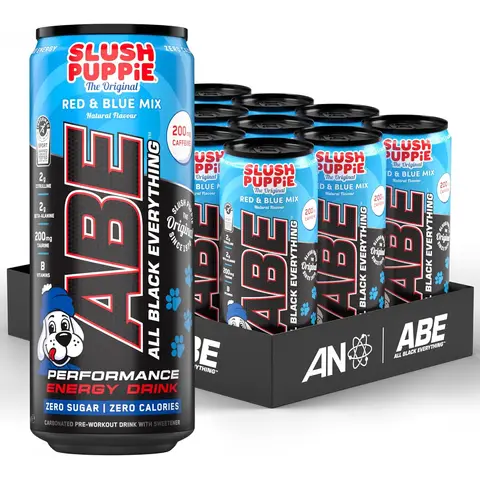 Applied Nutrition ABE Energy Drink Slush Puppie Red&Blue Mix - 12 x 330ml