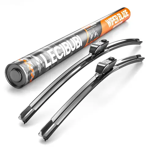 LECIBUBI Essuie-glaces pour Peugeot 308/T9, VW Touran, Skoda Superb B6, Hyundai i30 FD, équipement d'origine - 600 mm + 450 mm