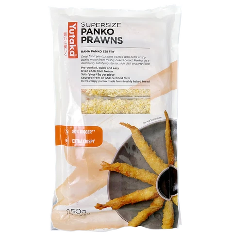 Yutaka Supersize Panko Prawns 450g
