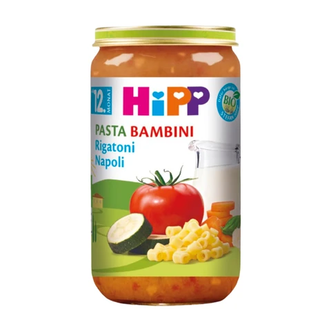 Hipp Pasta Bambini Rigatoni Napoli ab 12. Monat 6 x 250 g