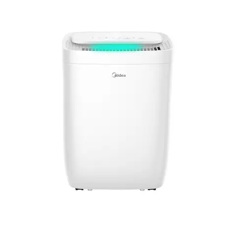 Midea Seasonal Dehumidifier – 12L Extraction, Humidity Control, Continuous Drain Option, White – MDDQ-12DEN7-QA3