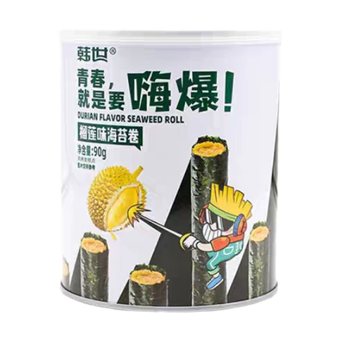 Han Shi Rouleaux d'algues au goût de durian 90g