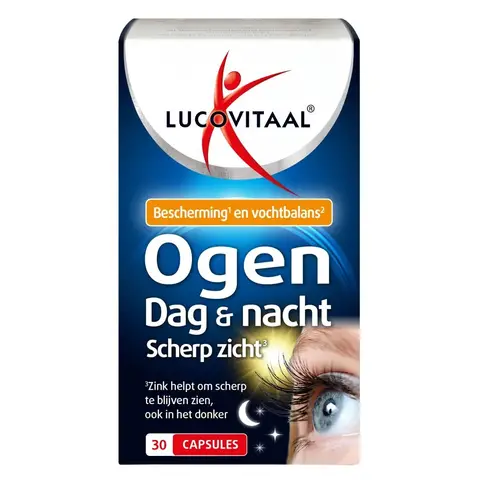 Lucovitaal Ogen Dag & Nacht Scherp zicht 30 pcs