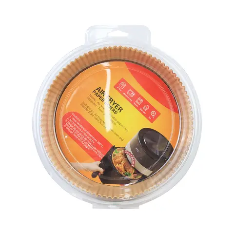 Air Fryer Parchment Paper Liners, Non-Stick Precut Circle for Easy Cleanup, Disposable Basket Inserts, Mess-Free Cooking​
100pcs 20cm