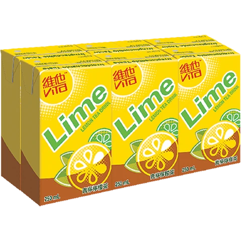 Vita Lime Lemon Tea Drink 6x250ml