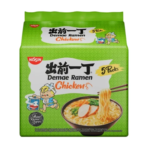 Nissin Demae Ramen Chicken 100g x 5 packs