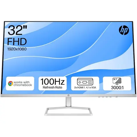 HP Series 5 530s 23.8" Full HD Monitor – Black/Silver