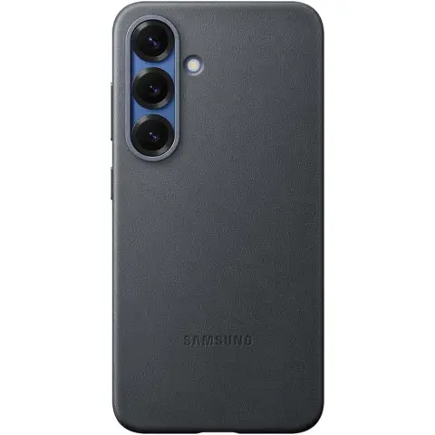 Samsung Galaxy S25 Faux Leather (Kindsuit) Case-Black